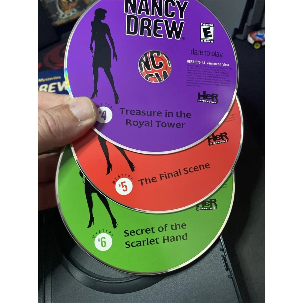 Nancy Drew Triple Threat 2 - Windows (Games number 4,5, and 6)